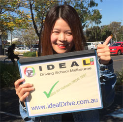 Successfull Licence test at Carlton VicRoads