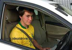 Driving lessons melbourne in progress